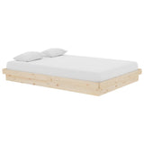 819907 Bed Frame without Mattress Solid Wood 140x200 cm