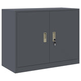 Storage Cabinet Anthracite 90 x 40 x 70 cm Steel 891636