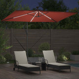 Umbrella Terracotta 294 x 200 x 270 cm Polyester and Aluminium 42003398