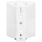 ZNTS Wall-mounted Stereo Speakers 2 pcs White Indoor Outdoor 80 W 70161