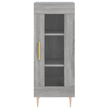 Highboard Grey Sonoma 34.5x34x180 cm Engineered Wood 3199039