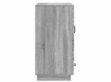 Sideboard Grey Sonoma 66 x 34.5 x 92 cm Engineered Wood 895361