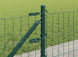 Welded Wire Fence with Concrete Base 10 x 0.4 m 3350809