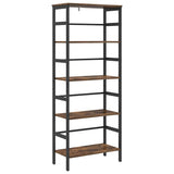 Bookshelf Smoked Oak 60 x 29.5 x 149 cm Engineered Wood 883930