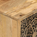 TV Cabinet 80x31x46 cm Solid Wood Mango 358227