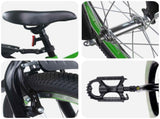 Kids Bike 18 Inches for 5-7 Years Old Green Black 42009334