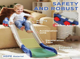 Kids Slide for Bed, Sofa, with Extended Length, Easy to assemble and Store, Blue T3398P348037