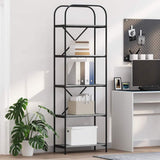 Bookshelf Grey Sonoma 60 x 30 x 183 cm Engineered wood 879854