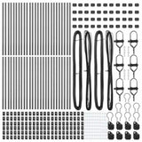 Fence Post Other 52 pcs Grey 3.2 x 3.2 x 80 cm Steel 3350128