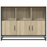 ZNTS Sideboard Sonoma Oak 100x35x76 cm Engineered Wood 849030