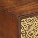 Coffee Table Honey Brown 80 x 50 x 40 cm Solid Mango Wood 4018741