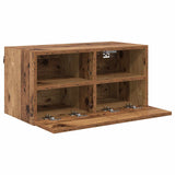 TV Wall Cabinets 2 pcs Old Wood 60 x 30 x 30 cm Engineered Wood 882923