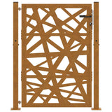 Garden Gate 100x125 cm Weathering Steel Light Design 4100955