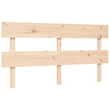 Bed Frame Natural Wood Solid Pine Wood King Bed Frame 3193536