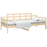 Day Bed without Mattress Solid Wood Pine 90x190 cm Single 820337