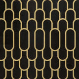 Side Cabinet Black Solid Mango Wood Standard Cabinet 358322