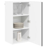 Wall Cabinet LUCCA Black 40 x 31 x 80 cm Engineered Wood 885026