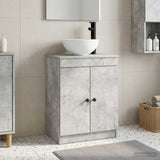 Bathroom Vanity with Sink Concrete Grey 54 x 35 x 83 cm 890117