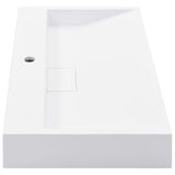 Wash Basin 80x46x11 cm Mineral Cast/Marble Cast White 144065