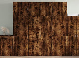 Highboard Smoked Oak 80x42.5x249 cm Engineered Wood 3281368