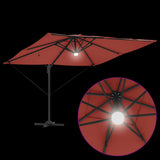Roma Parasol Red 286 x 284 x 270 cm Aluminium and Polyester 42003358