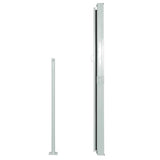 Patio Retractable Side Awning 170x300 cm Black 48364