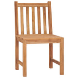 Garden Dinings Set Teak Solid Teak Wood Medium Durable 3059937