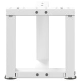 Coffee Table Legs T-Shaped 2 pcs White 30x25x cm Steel 4013001