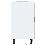 Kitchen Base Cabinet Porto Sonoma Oak Engineered Wood 853920