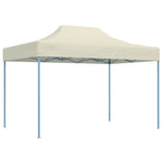 Professional Folding Party Tent 3x4 m Steel Cream 48892