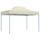 Professional Folding Party Tent 3x4 m Steel Cream 48892
