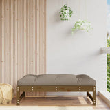 Garden Footstool Honey Brown 120x80 cm Solid Wood Pine 825712