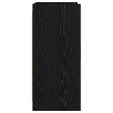 Sideboard Black Oak 72 x 36 x 80 cm Engineered Wood 8011092