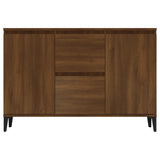 Sideboard Brown Oak 102x35x70 cm Engineered Wood 815167