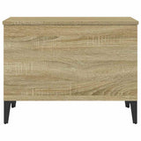 Coffee Table Sonoma Oak 60x44,5x45 cm Engineered Wood 819575