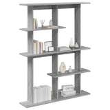 Wall Shelving Unit Grey 102 x 20 x 130 cm Engineered Wood 8012057