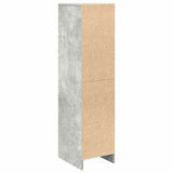 Highboard Concrete Grey 29.5x34x119.5 cm Engineered Wood 861655