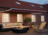 Manual Retractable Awning with LEDs 2.5 x 2 m 3419174