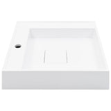 Wash Basin 50x50x12.3 cm Mineral Cast/Marble Cast White 144071
