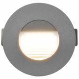 Outdoor LED Wall Lights 6 pcs 2 W Silver Round 45655