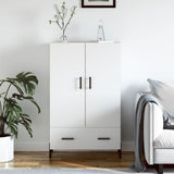 Highboard White 69.5x31x115 cm Engineered Wood 828244