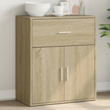 Sideboard Sonoma Oak 60x31x70 cm Engineered Wood 840466