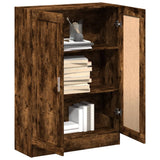 Book Cabinet Smoked Oak 82.5x30.5x115 cm Engineered Wood 833786