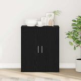 Sideboard Black Oak 60x31x70 cm Engineered Wood 869143