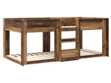 Bunk Bed for Kids Old Wood 90 x 200 cm Engineered Wood 3410417