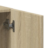 File Cabinet Sonoma Oak 60x32x115 cm Engineered Wood 840774