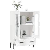 Highboard White 69.5x31x115 cm Engineered Wood 828308