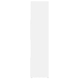 Book Cabinet/Room Divider White 105x24x102 cm 823245