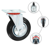16 pcs Swivel Casters 160 mm 277988