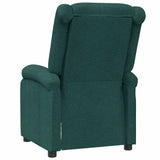 Recliner Chair Dark Green Fabric 342424